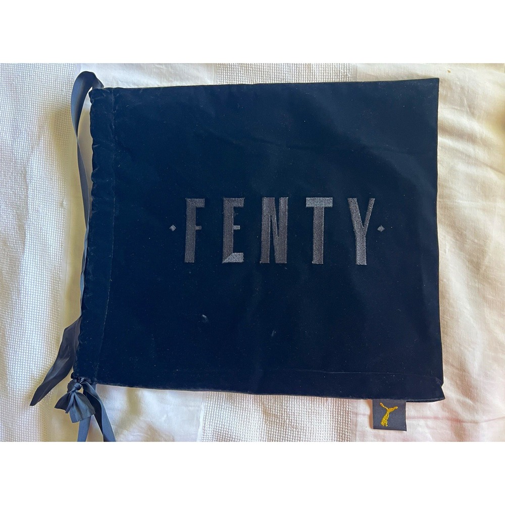 PUMA FENTY Black Drawstring Shoe Dust Bag Storage Pouch Bag